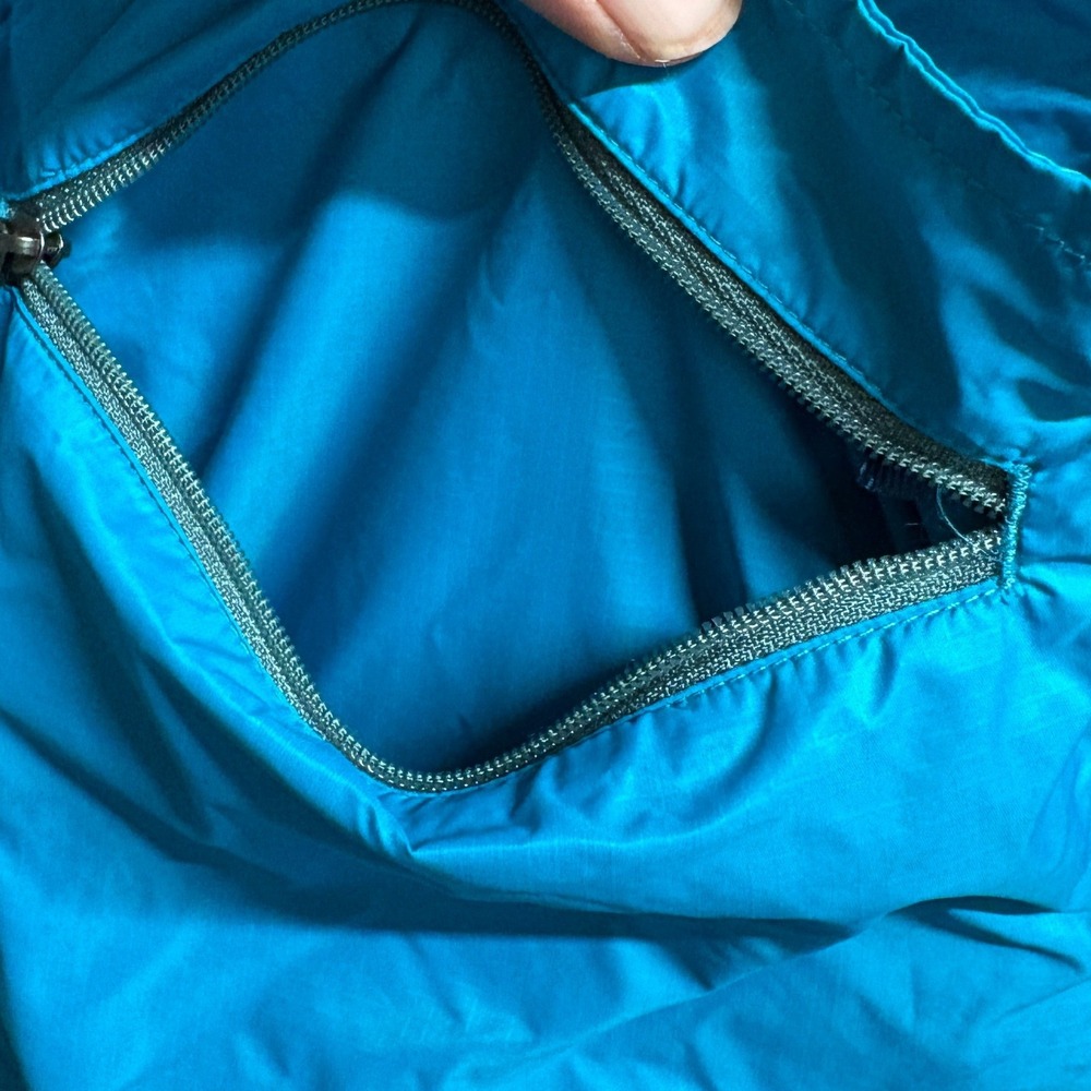 Cotopaxi Fuego Down Vest Mens Medium Green Blue Puffer Full Zip Insulated Jacket - Picture 8 of 14